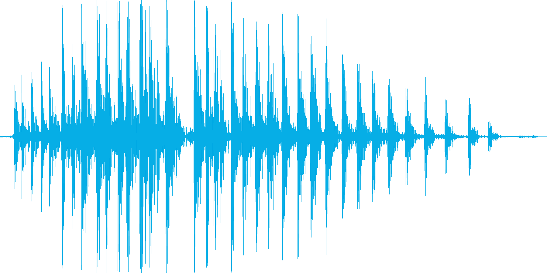 ギギギギ(屋敷で何かがきしむ嫌な物音)の再生済みの波形
