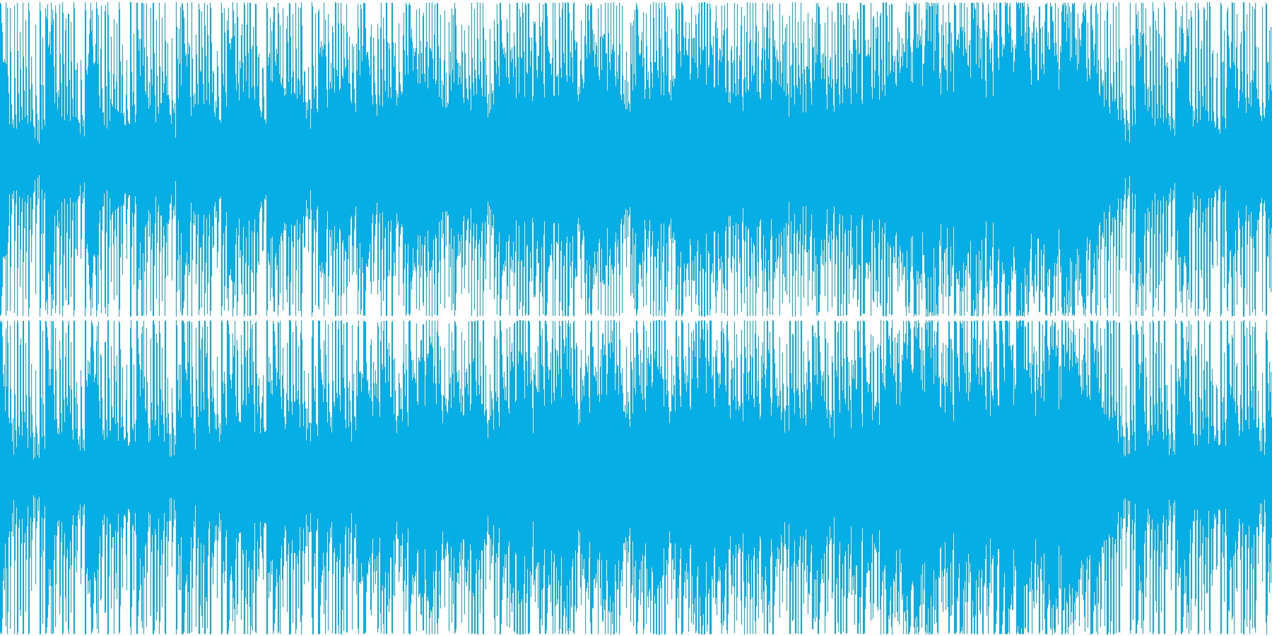 ゲーム用BGM 民族音楽風BGMの再生済みの波形