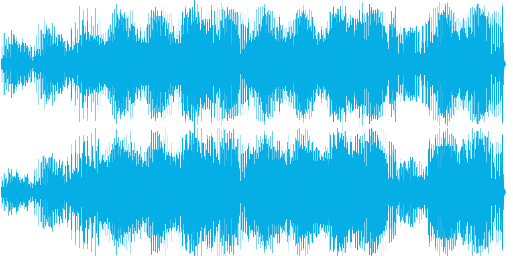おもちゃの兵隊さんの行進曲の再生済みの波形