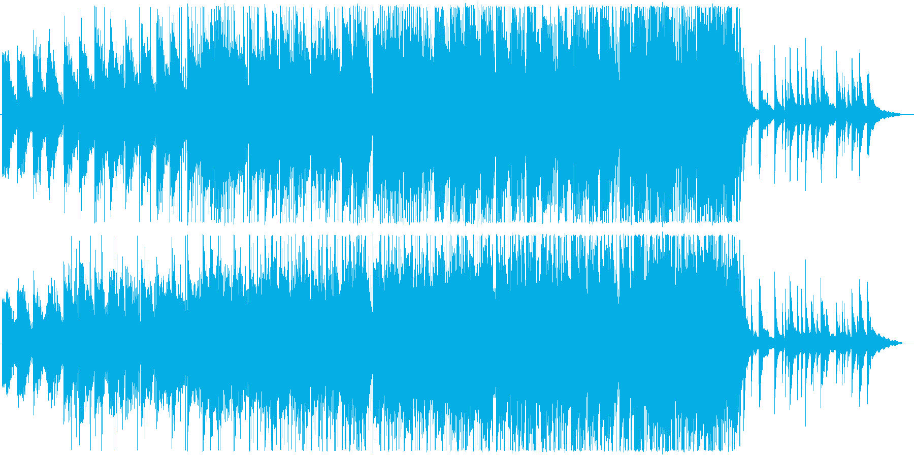 恋心を思わせる1曲の再生済みの波形