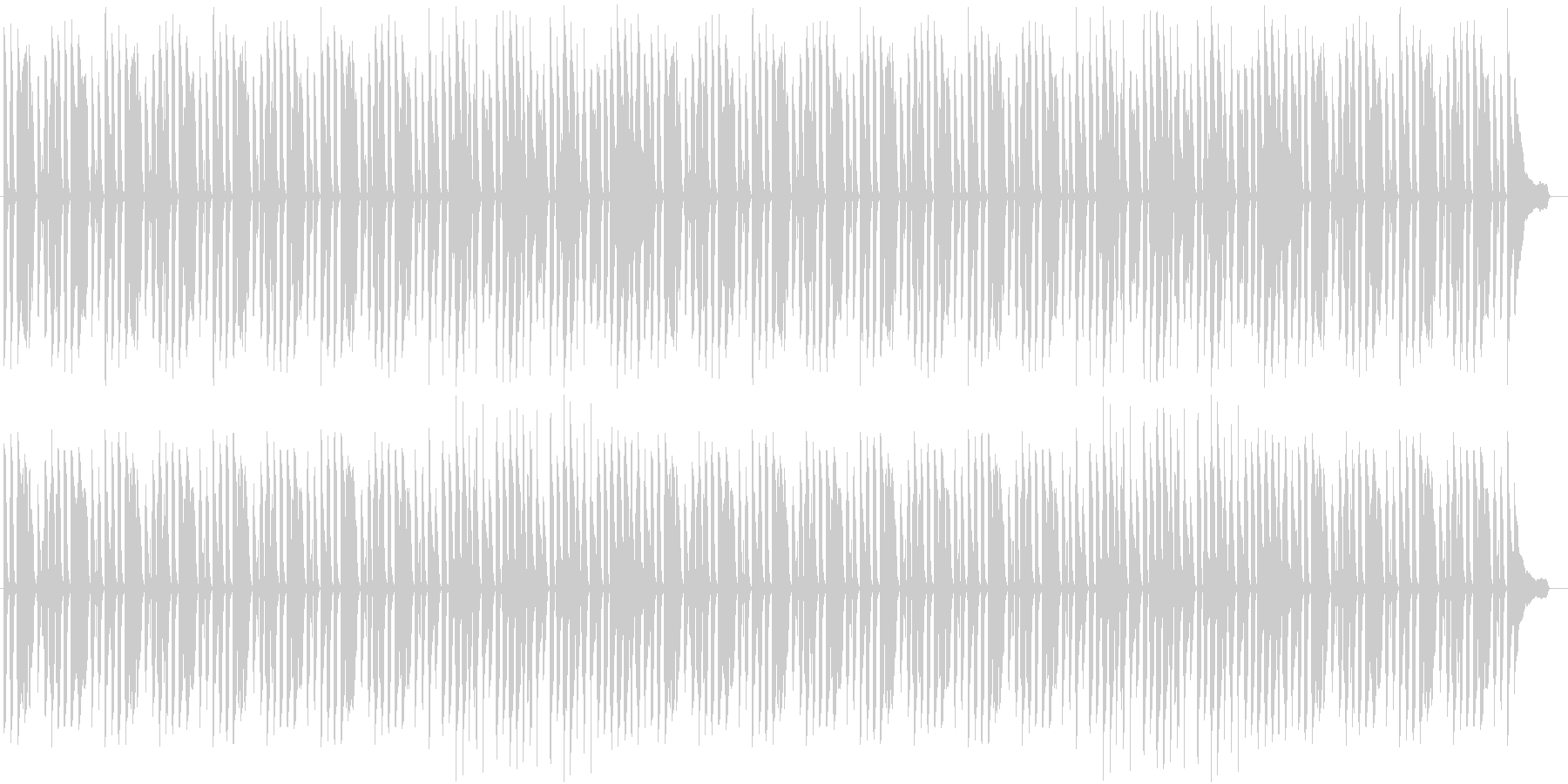 口笛メロディのコンセプトBGM♪の未再生の波形