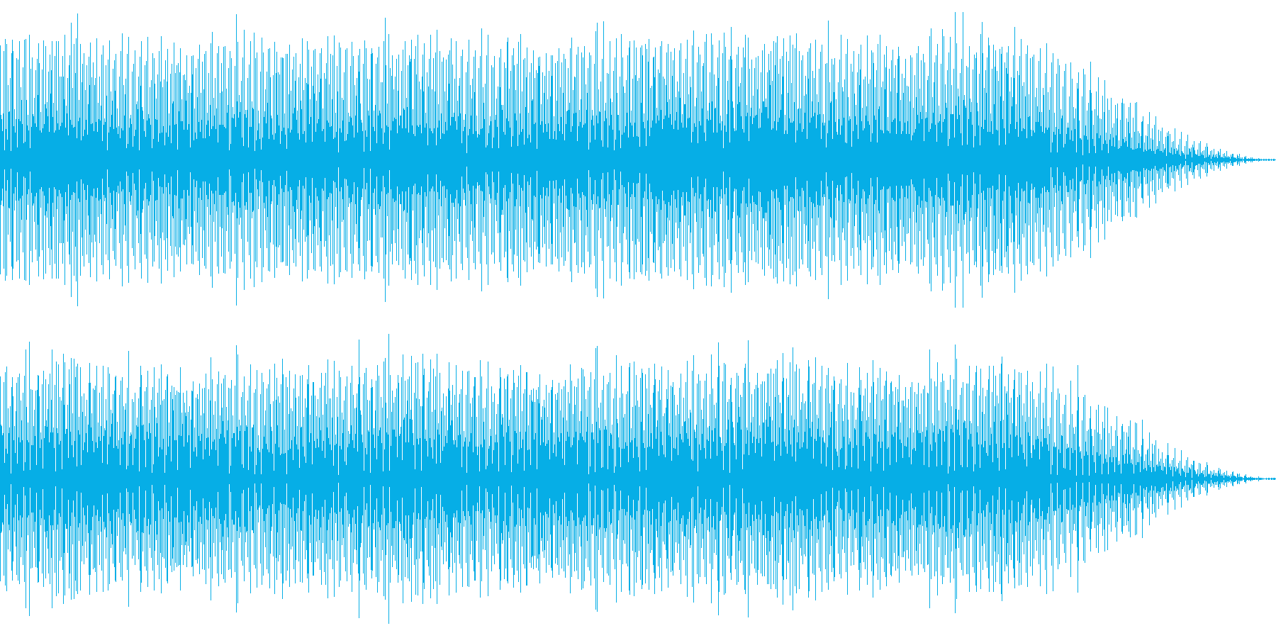 カントリー風のスライドギターの楽曲の再生済みの波形