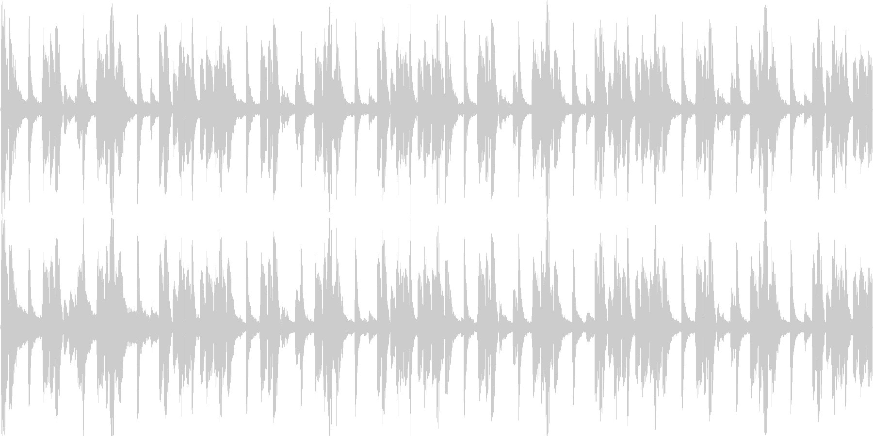 ヒップホップを感じる楽曲です。の未再生の波形