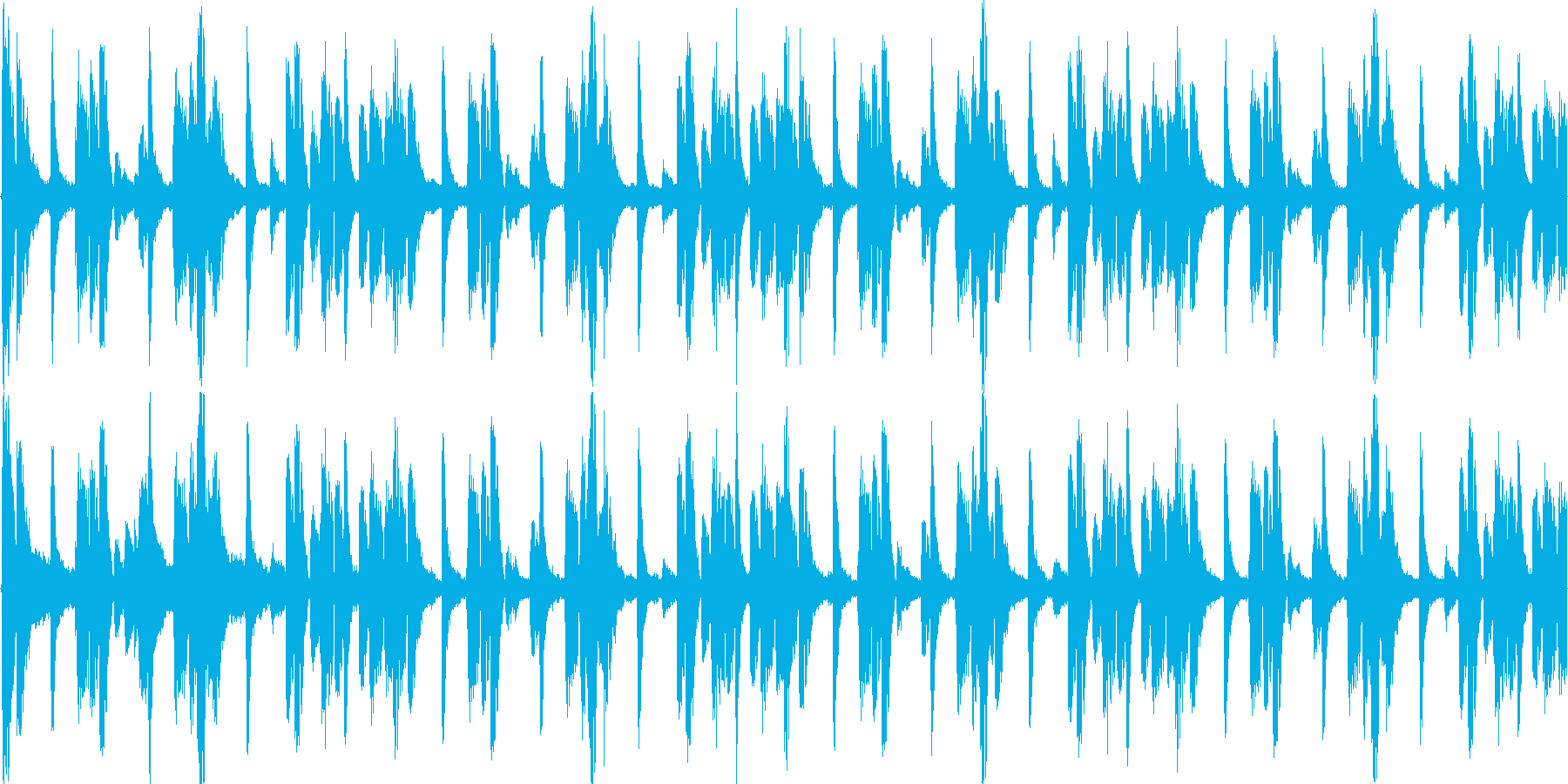 ヒップホップを感じる楽曲です。の再生済みの波形
