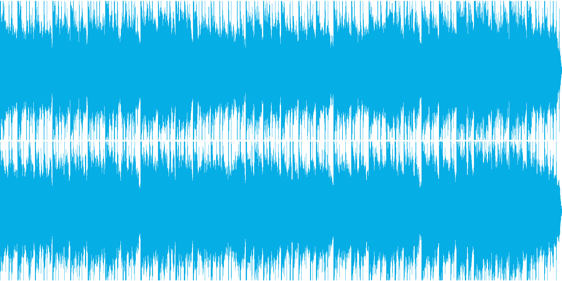 ドキュメンタリーやさしい曲2 リズム入りの再生済みの波形