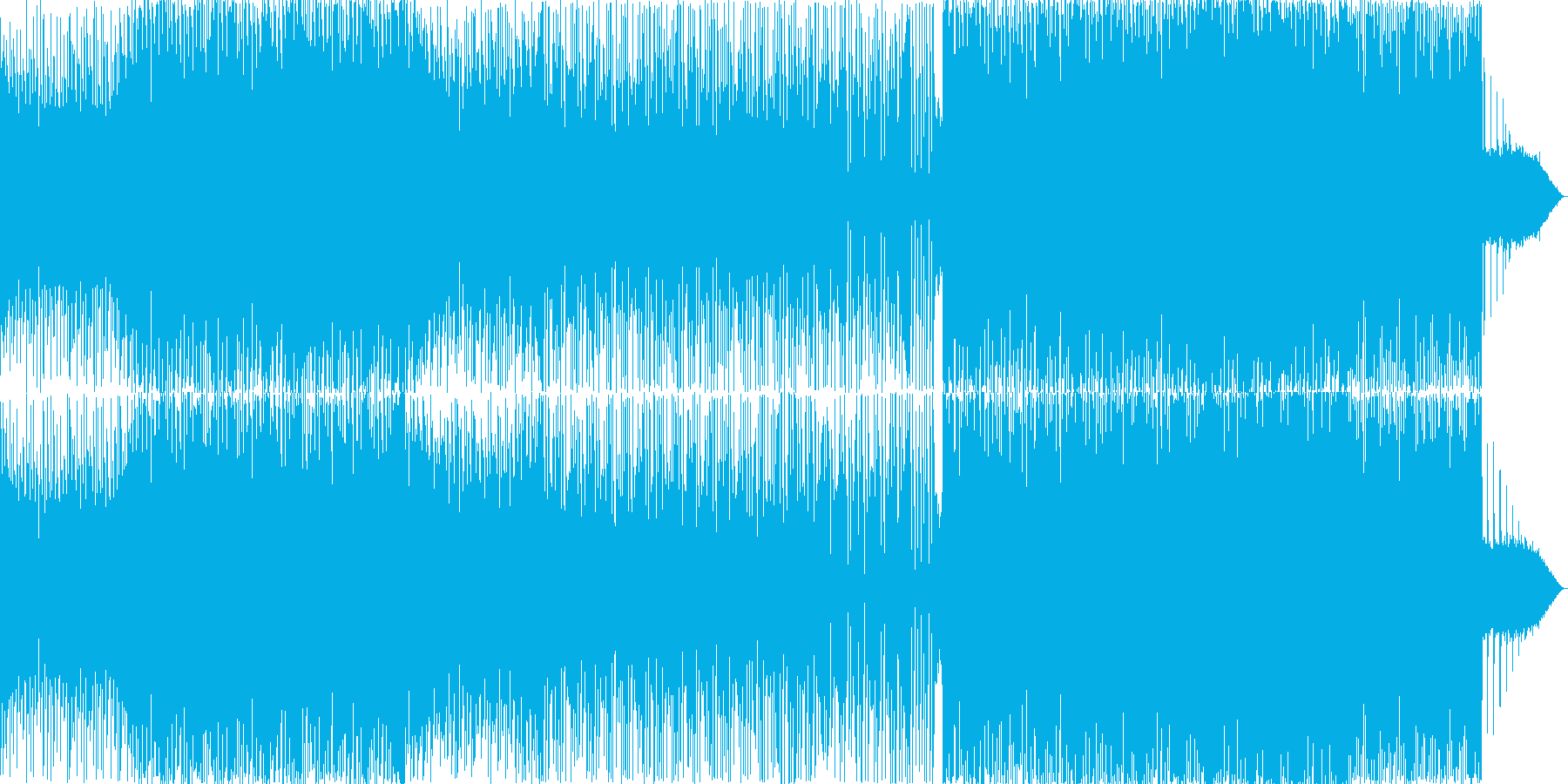 BGM_トランスの再生済みの波形