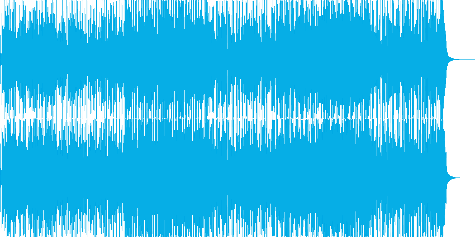 ギターが爽やかな天気予報のBGMの再生済みの波形