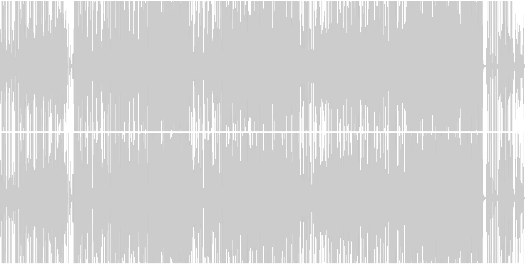 イヤなことがあった時に聴くと良い!の未再生の波形
