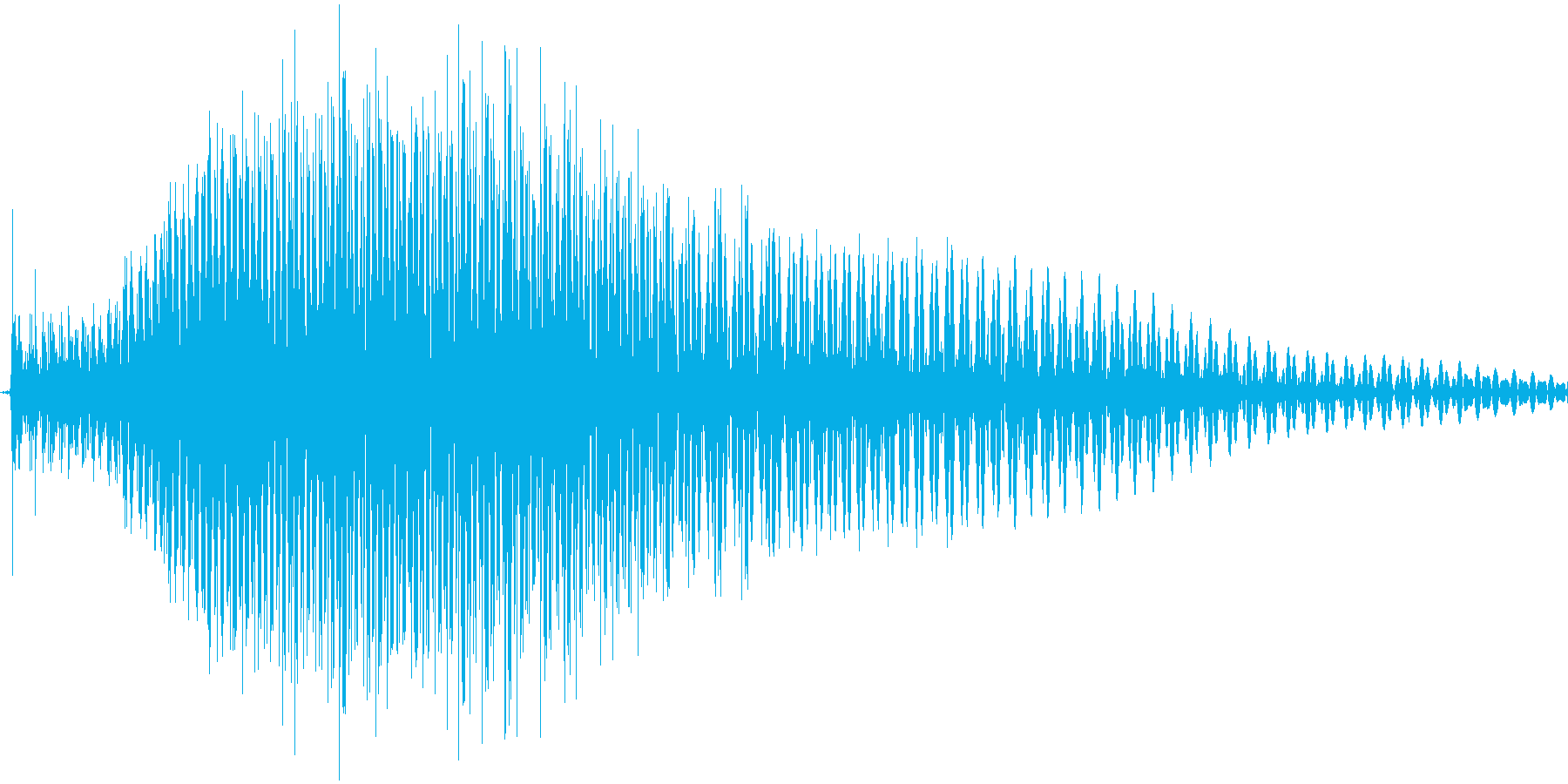 Good!女の子の声の再生済みの波形