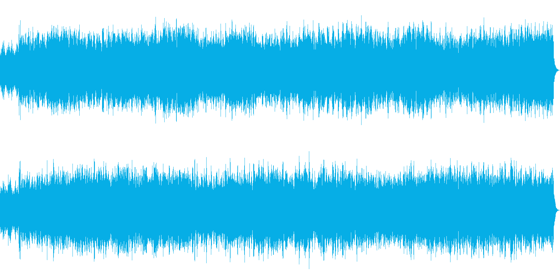 ダークなSF、ホラー系BGM 異次元空間の再生済みの波形