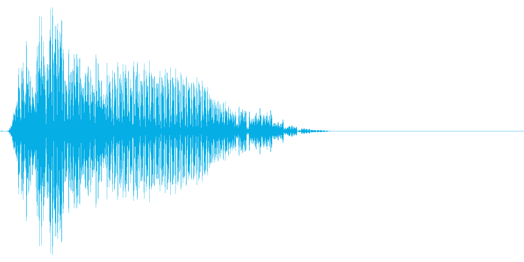 ゲーム掛け声ゾンビ1オー3の再生済みの波形
