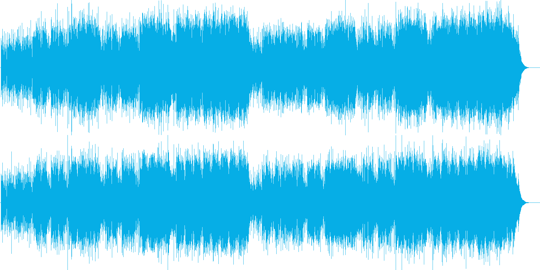 哀愁がダンディなフュージョン/BGの再生済みの波形