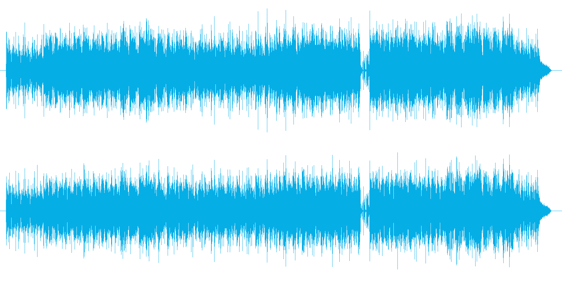 まどろみと爽やかさを併せ持つサックス曲の再生済みの波形