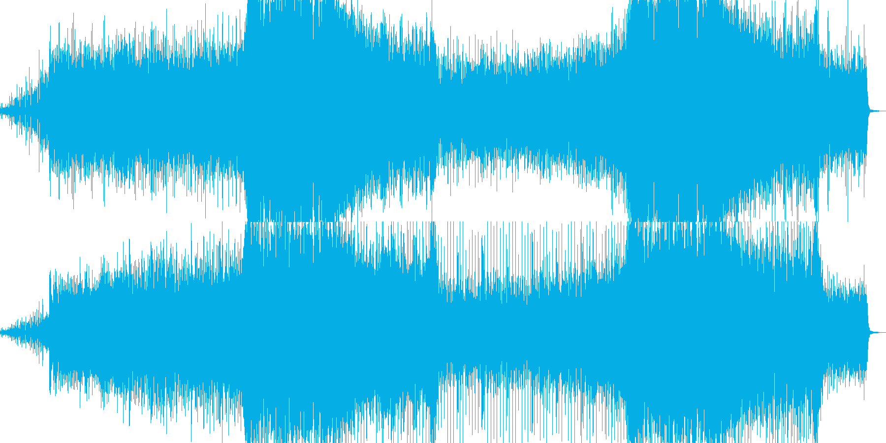 電子音にストリングスを載せた、戦闘シー…の再生済みの波形