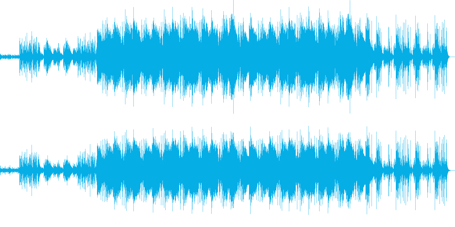 躍動感あるピアノが印象的なポップな曲ですの再生済みの波形