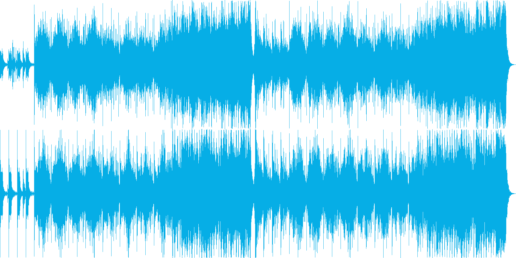 民族音楽系ダンジョンBGMの再生済みの波形