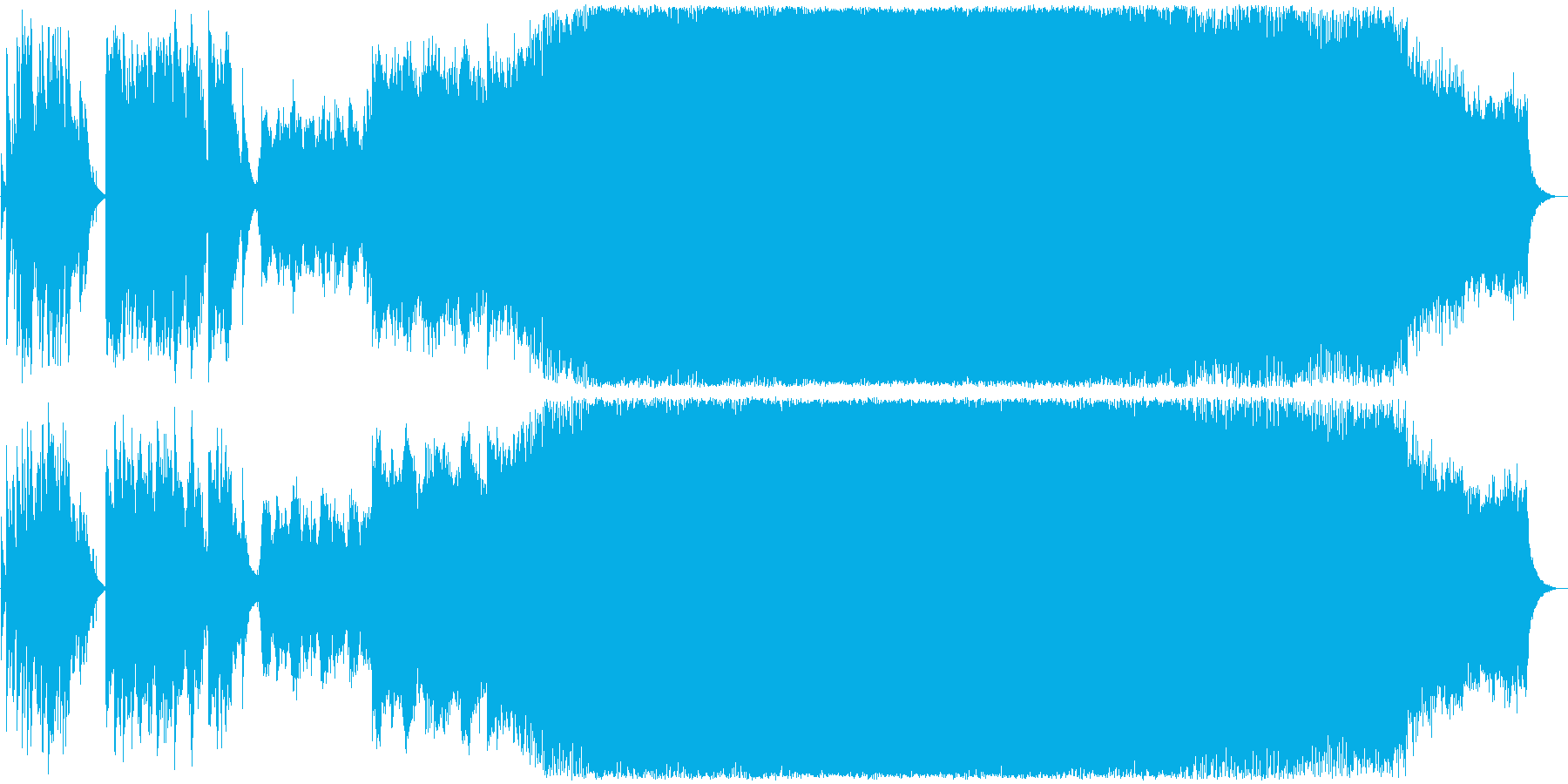 壮大なトランス Euphoricの再生済みの波形