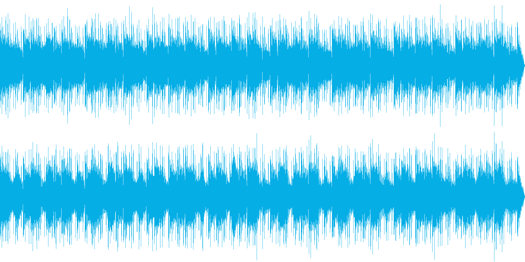 【主張しない背景音楽】穏やか1【ループ】の再生済みの波形