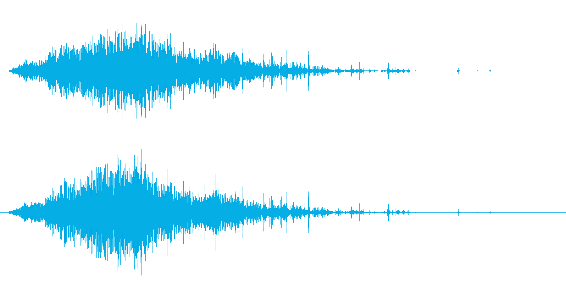 グシャ!血しぶき混じる斬撃音 刀,剣4Bの再生済みの波形