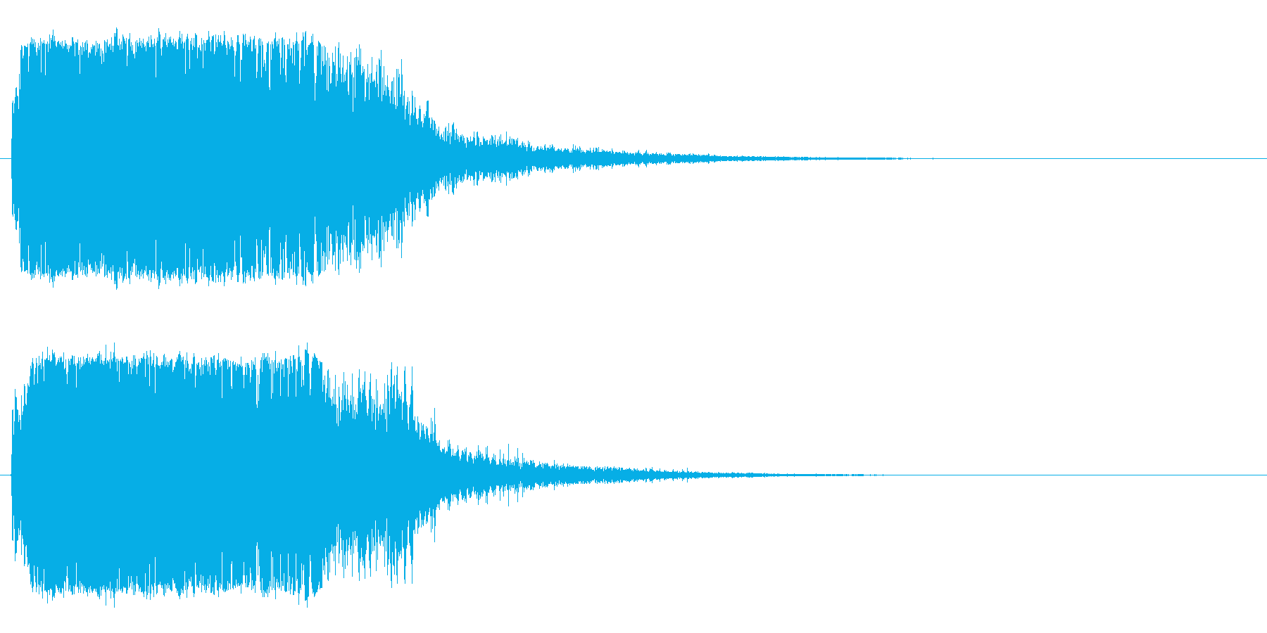 強_ジャキーン系_告知音系_09の再生済みの波形