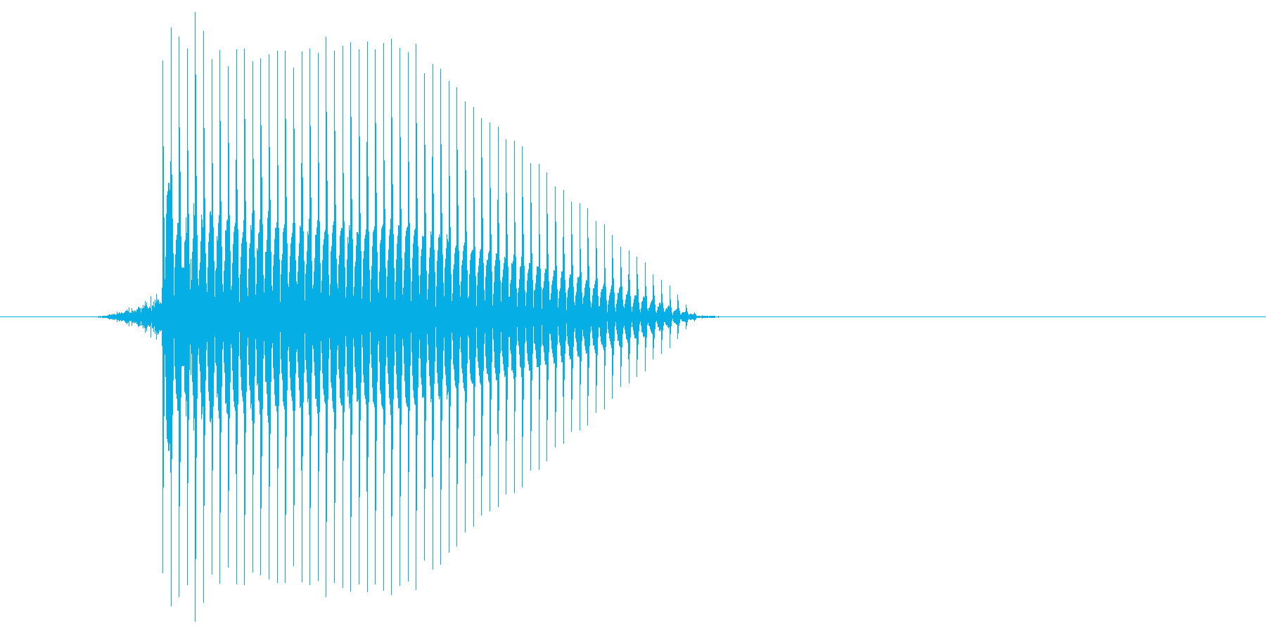 ゲーム(ファミコン風)セレクト音_041の再生済みの波形