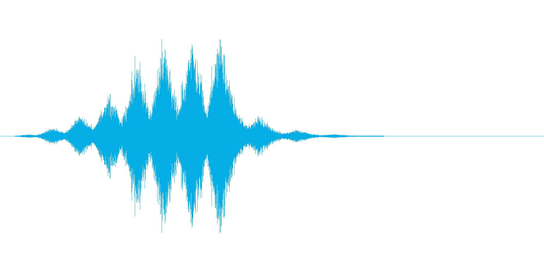 チャージ音。軽め。の再生済みの波形