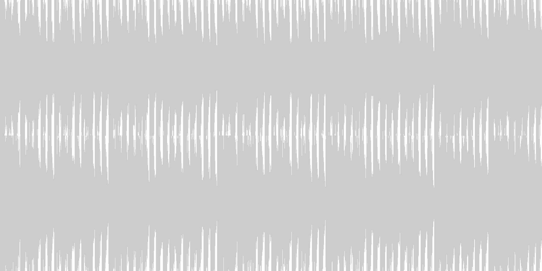 和風ロック調のループ曲の未再生の波形