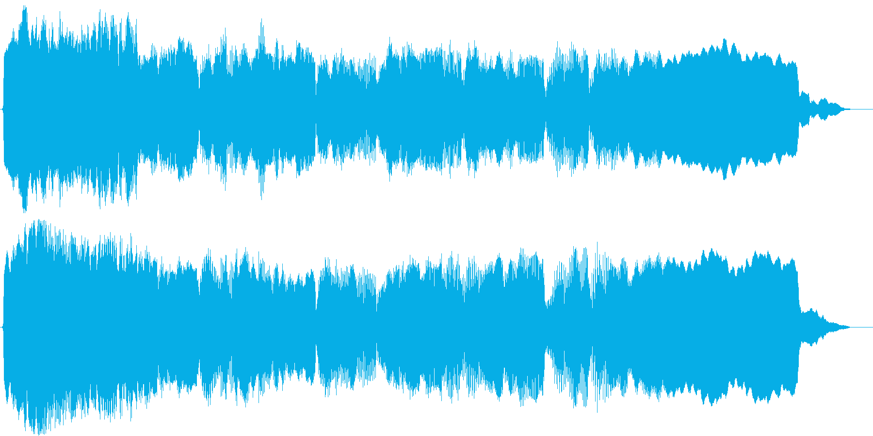 アジアン(ショートBGM)の再生済みの波形