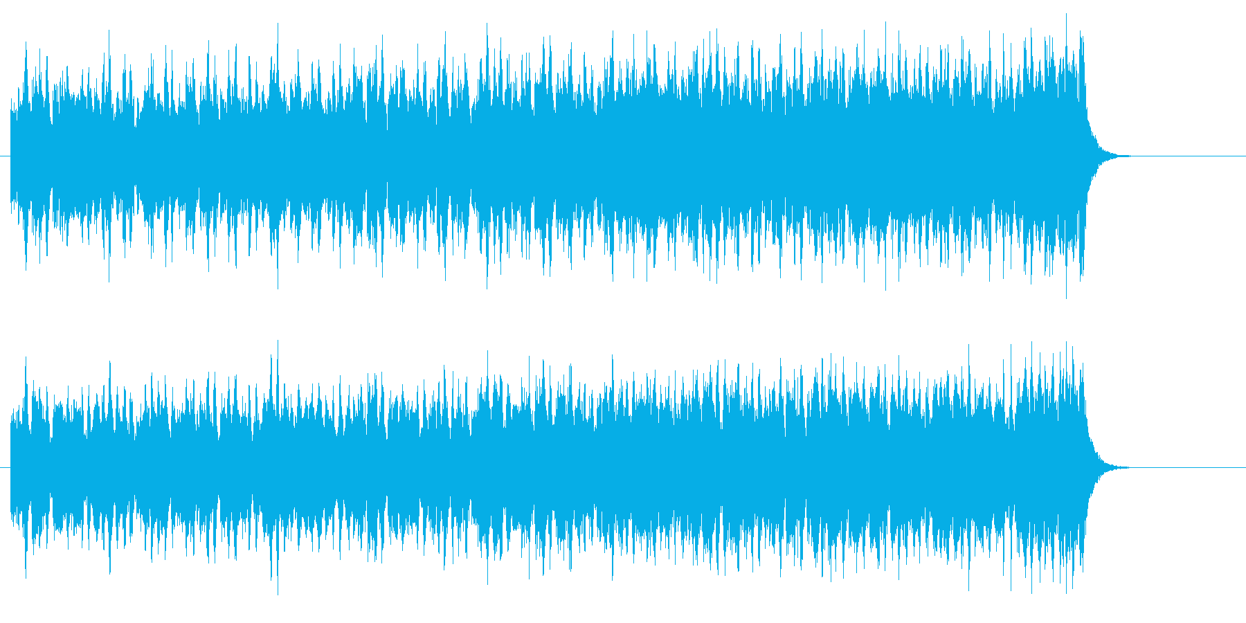 こどものメルヘンなセミクラ可愛いワルツの再生済みの波形
