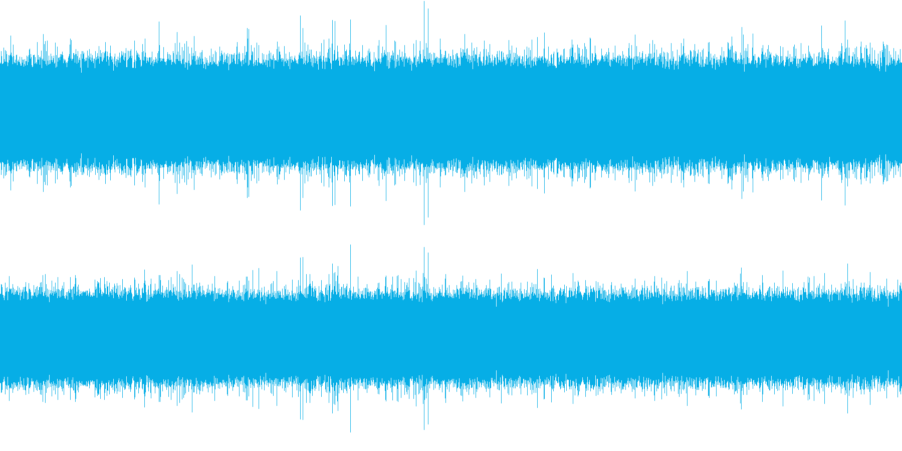 大きな滝(環境音_ドドドド)の再生済みの波形