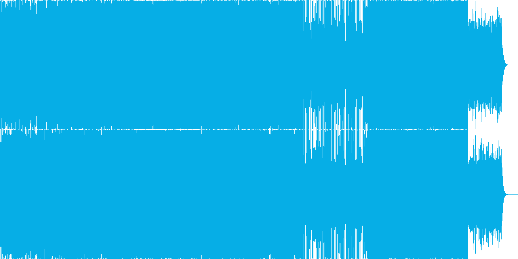 爽やかなエレクトロニカ。の再生済みの波形