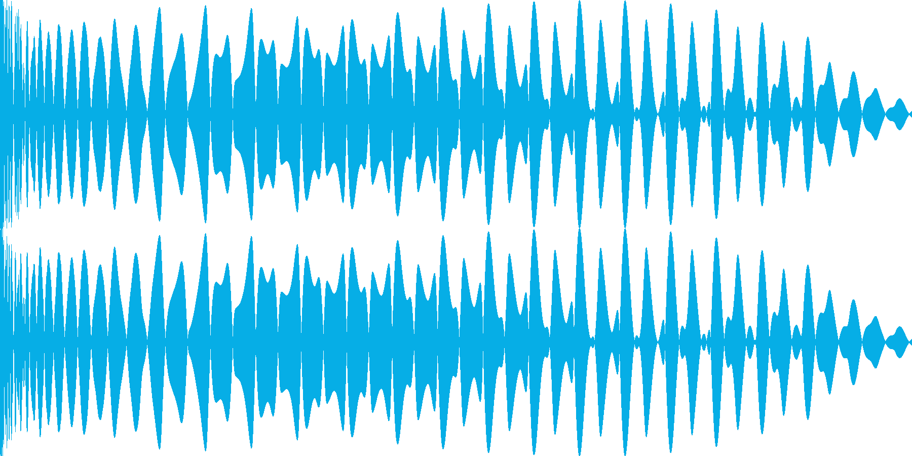 EDMキー入り(F)キックです。の再生済みの波形
