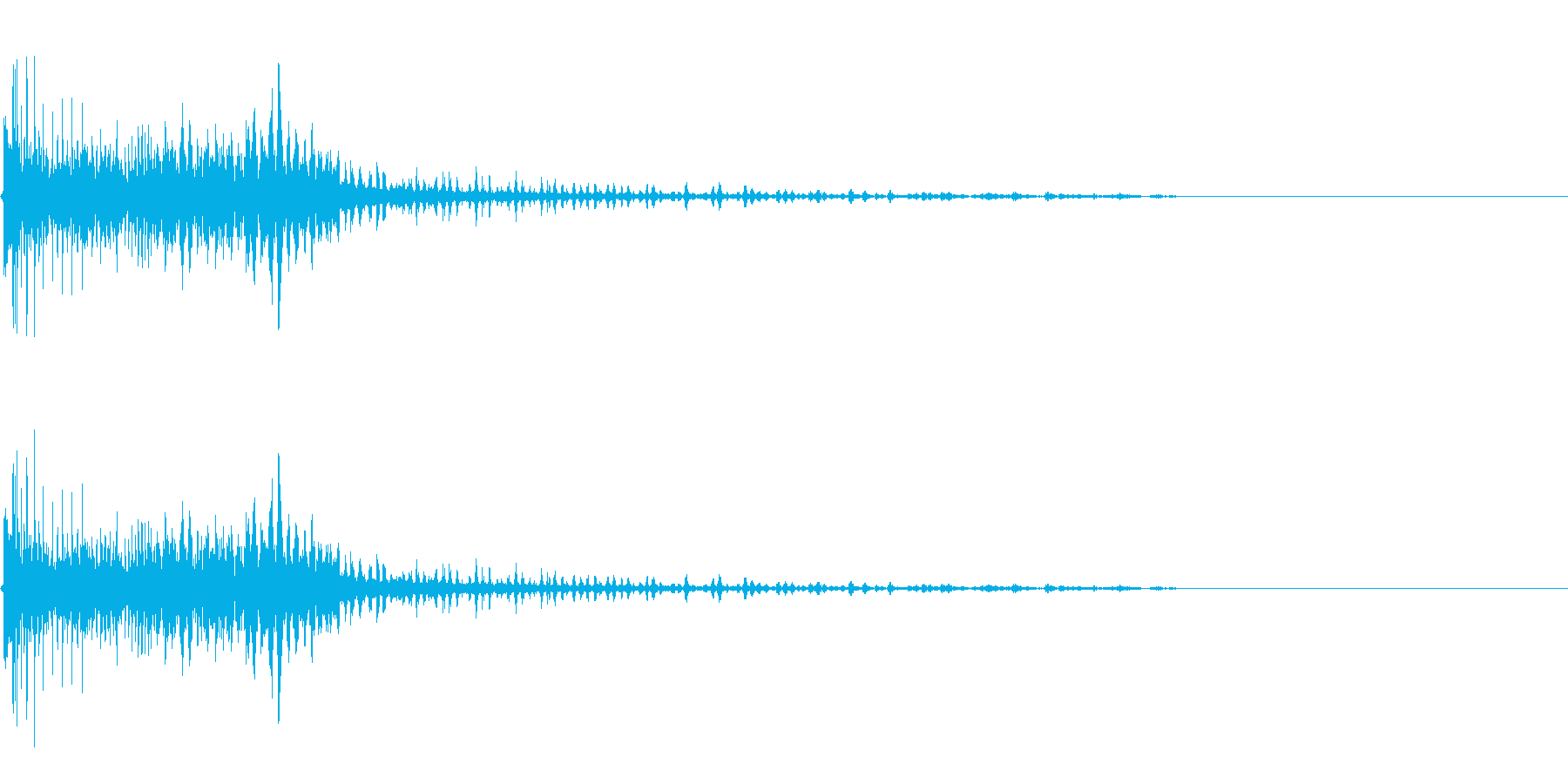 擬音【どくぅ〜ん】【エンコード192k…の再生済みの波形