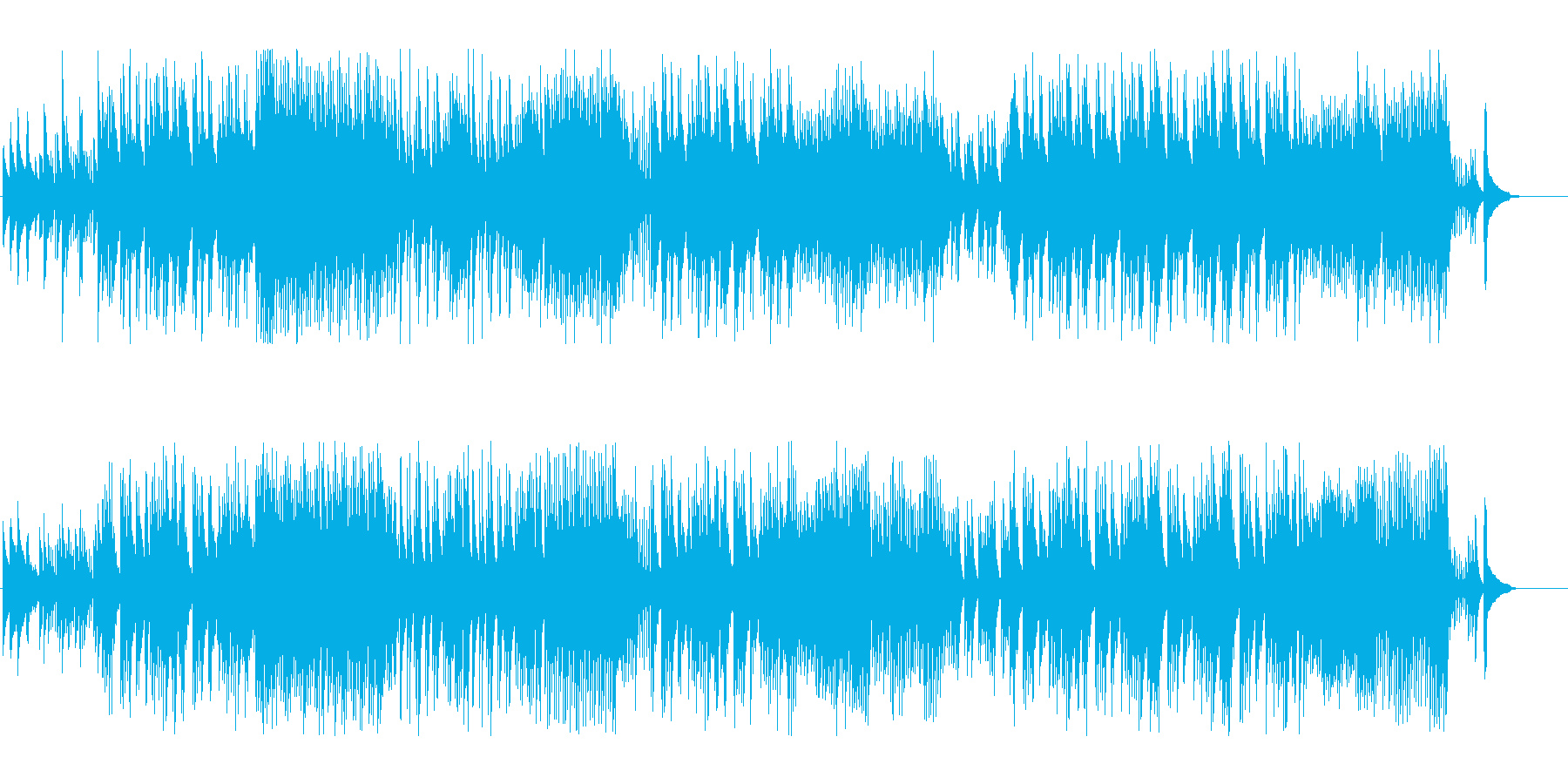 ゆったり艶やか和風曲 ピアノ・ソロverの再生済みの波形