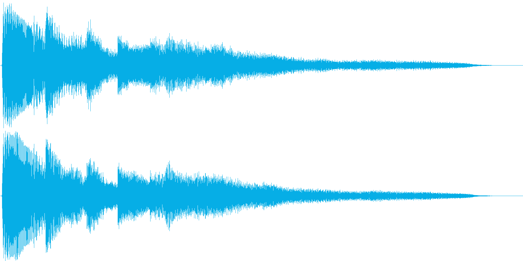 短めのシーンを演出する音です。の再生済みの波形