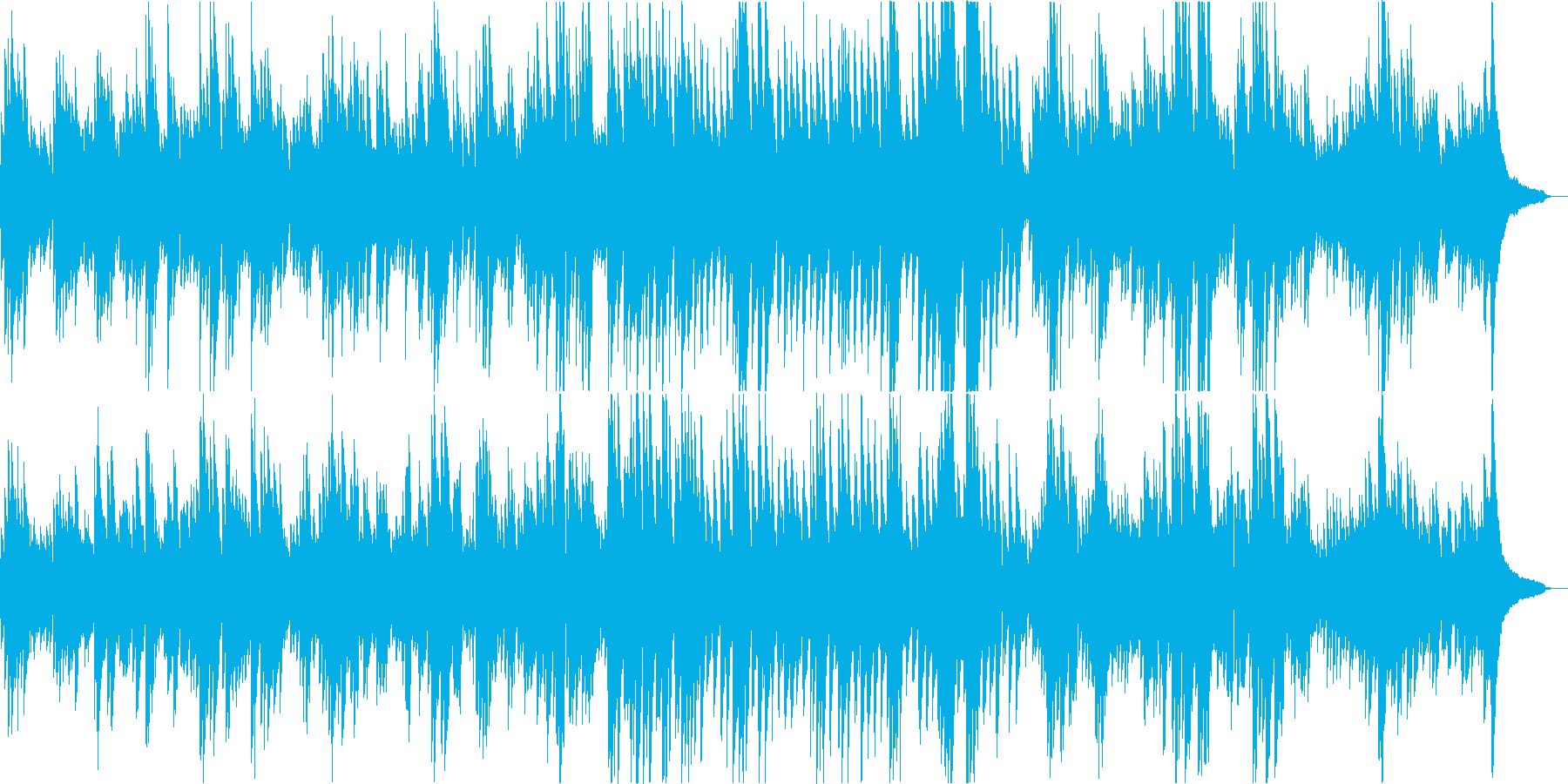 初夏のセンチメンタルなピアノインスト曲の再生済みの波形