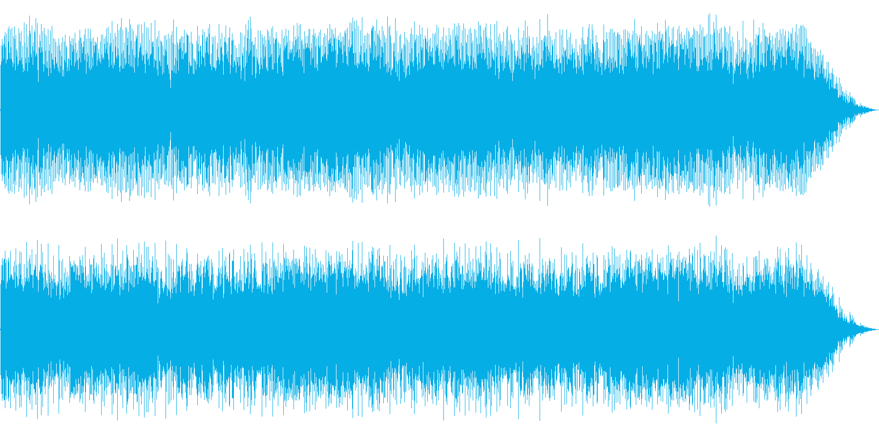 緊張感のある曲ですの再生済みの波形