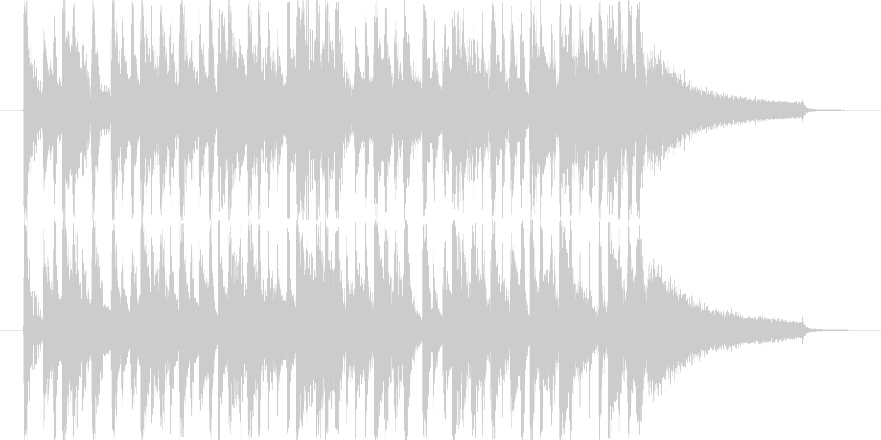 お洒落な感じのCMを想定した楽曲です。の未再生の波形