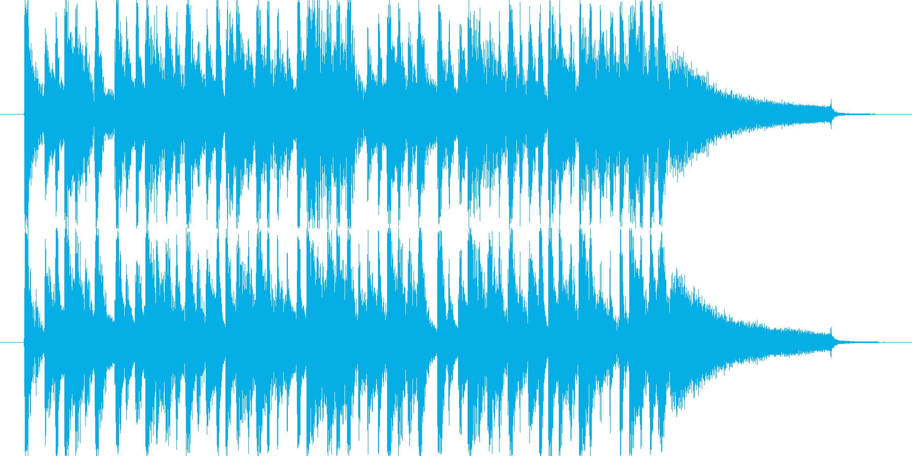 お洒落な感じのCMを想定した楽曲です。の再生済みの波形