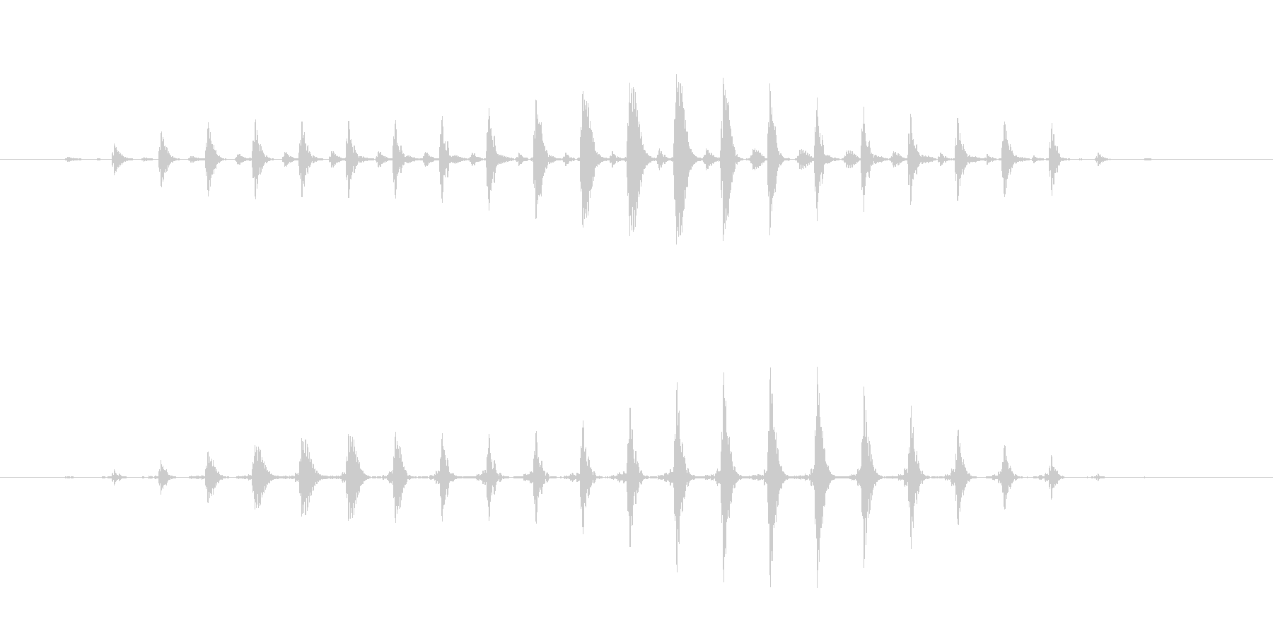 パワーダウン効果音 おかしな音 楽しい音の未再生の波形