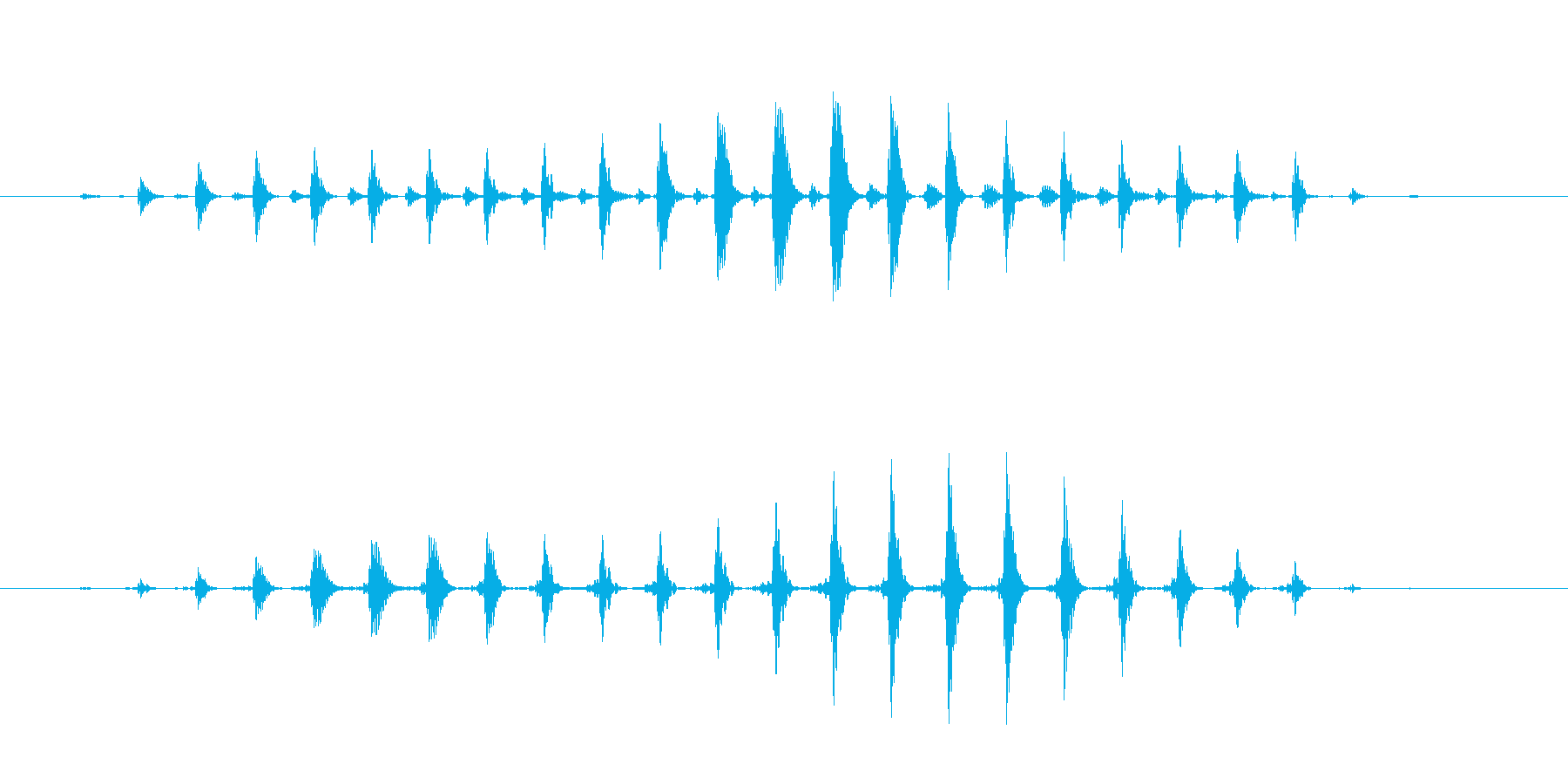 パワーダウン効果音 おかしな音 楽しい音の再生済みの波形