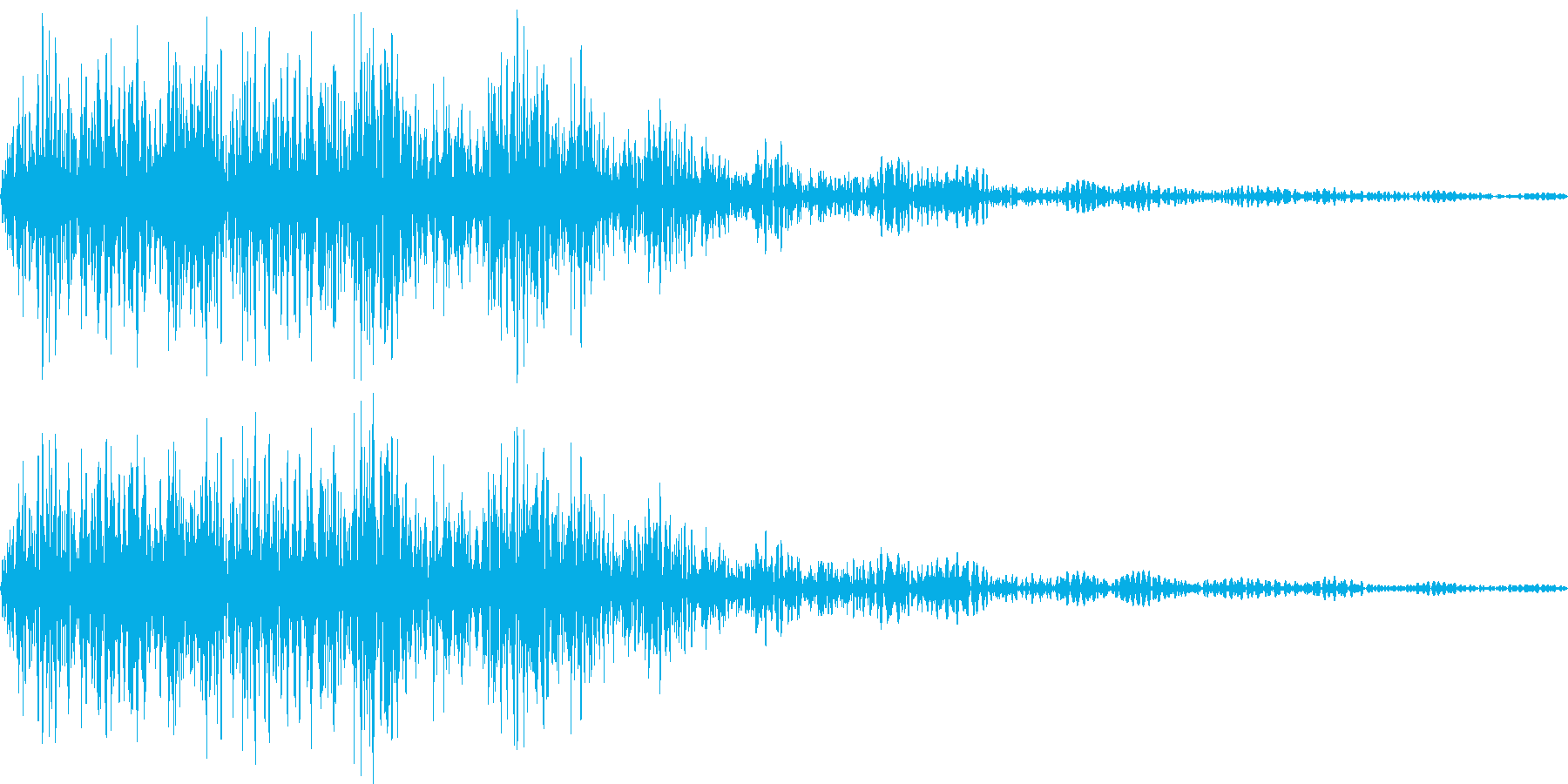 stringsコミカルじゃじゃじゃじゃんの再生済みの波形