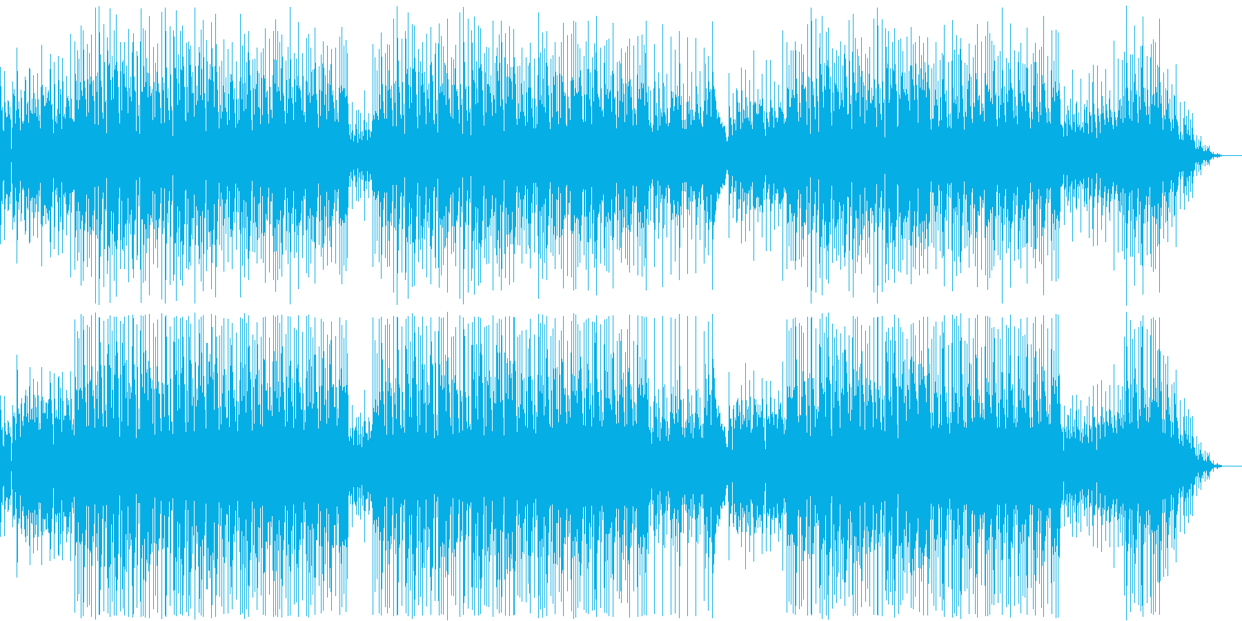 アコギが気持ちいいほのぼのとしたポップスの再生済みの波形