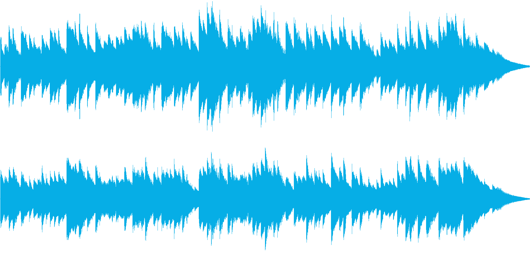 オルゴール曲で、着信音やCMなどに適し…の再生済みの波形