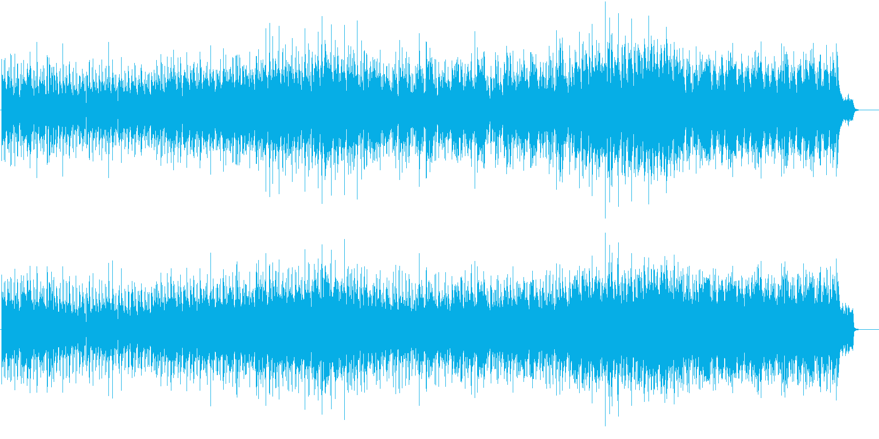ブライトなボサノヴァ・ポップスの再生済みの波形