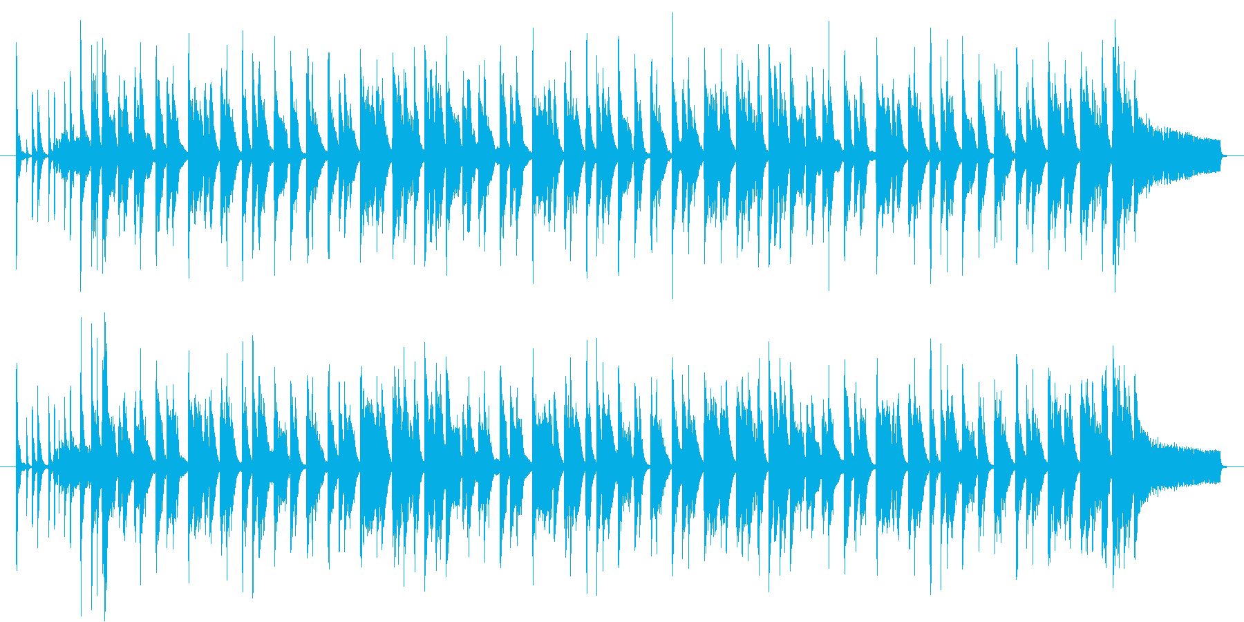 新年を明るく迎えるような和風な音楽ですの再生済みの波形