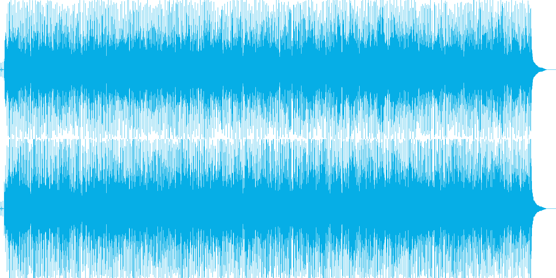 レッスン講座向け音楽01の再生済みの波形