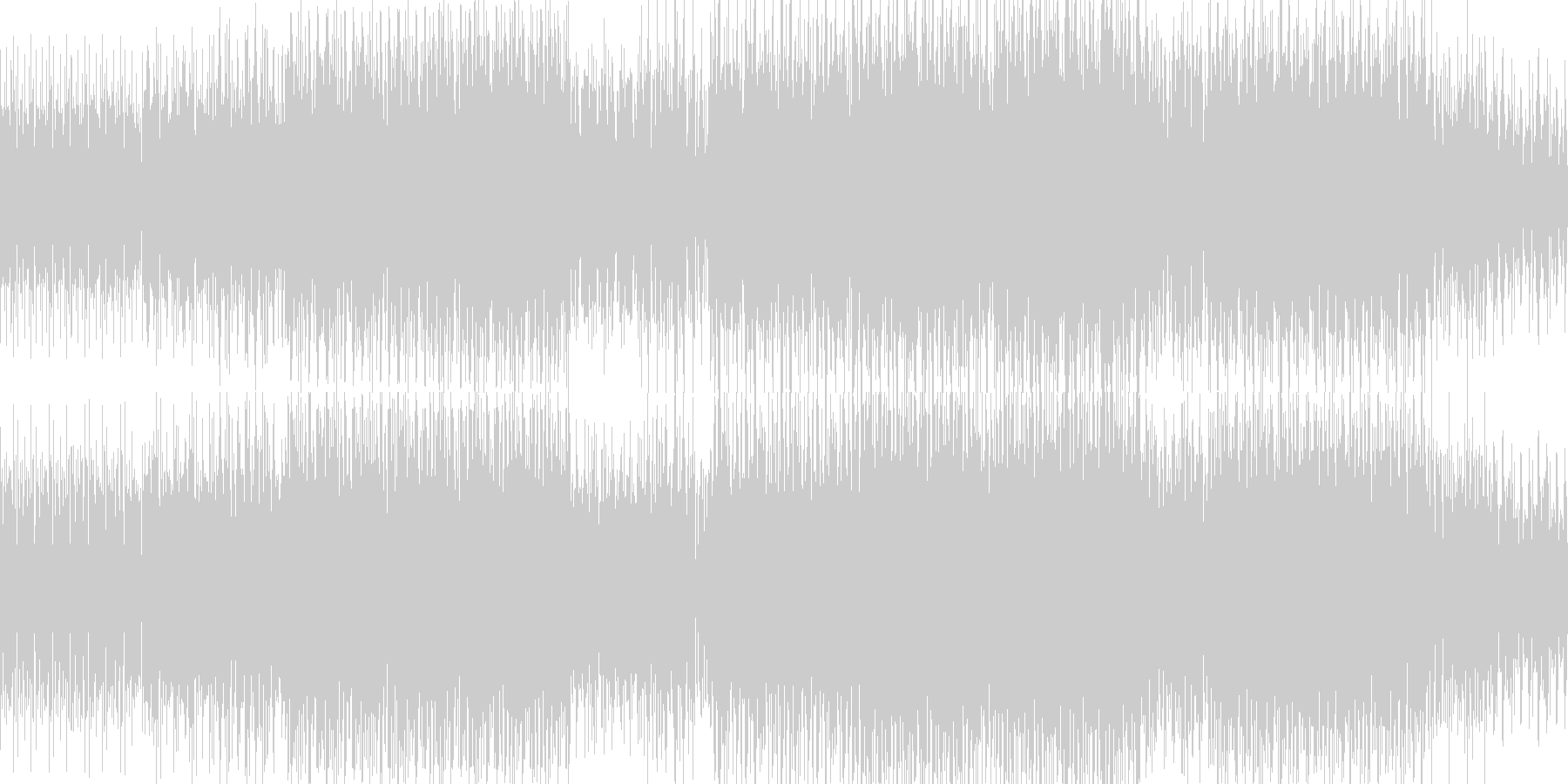 エレクトロBGM(electro)の未再生の波形