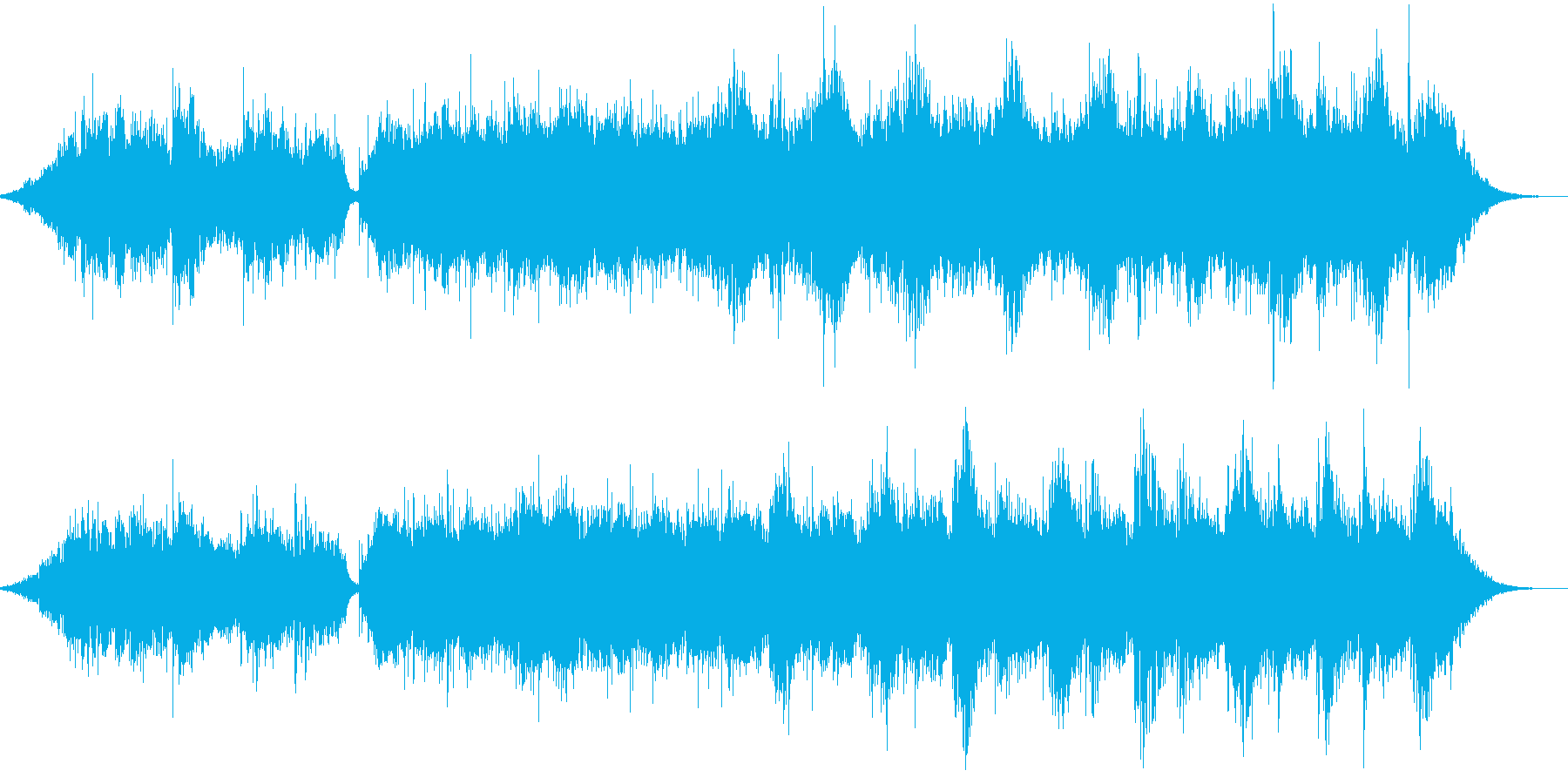ファンタジー的なドリーム感のある曲です。の再生済みの波形