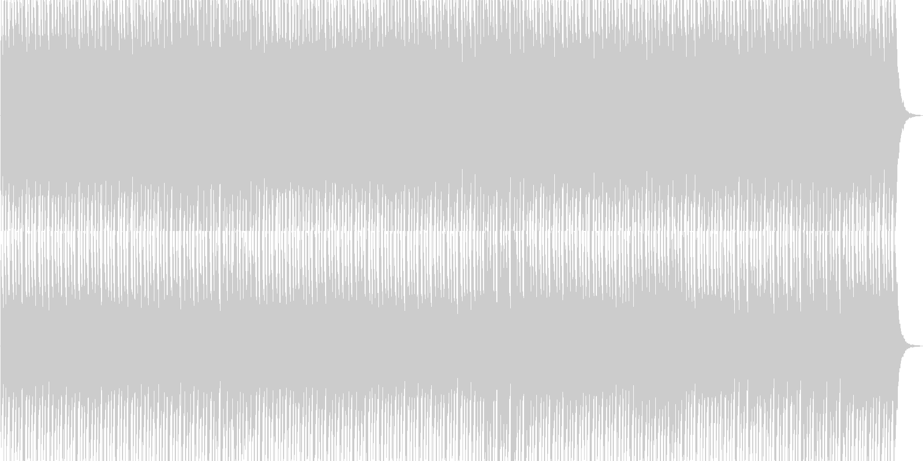 不思議/不穏の未再生の波形